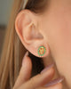TOPO VIRGEN SMALL VERDE ESMERALDA